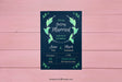 Free Modern Wedding Invitation Mockup Psd