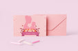 Free Mother'S Day Card And Envelope With Mock-Up Psd