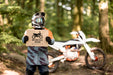 Free Motorcyclist Holding Sign Psd