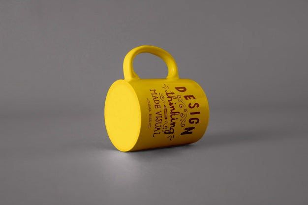 Free Mug Mockup With Quote Psd