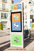 Free Mupi Mockup In Sunny City Psd