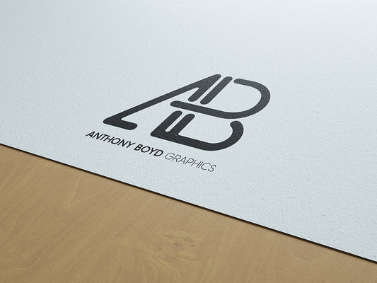 Free Natural Paper Logo Branding Mockup