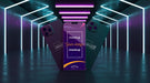 Free Neon Device Concept Mock-Up Psd
