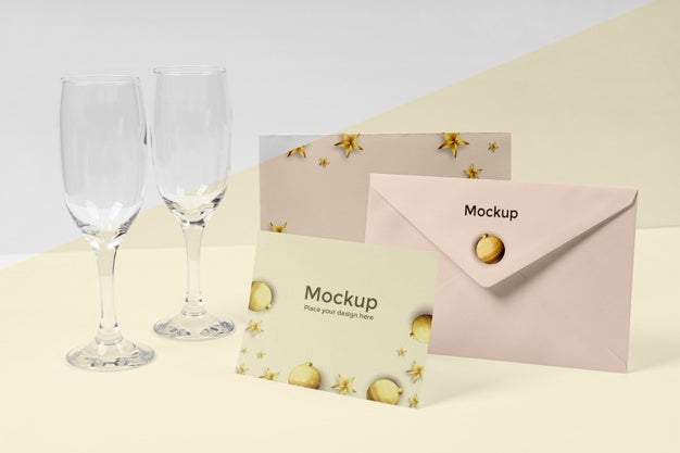 Free New Year Concept Mock-Up Psd