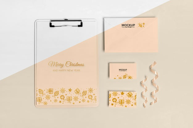 Free New Year Concept Mock-Up Psd