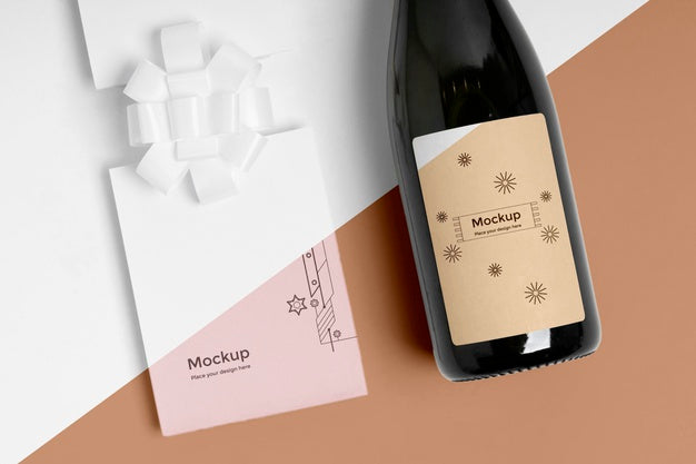 Free New Year Concept Mock-Up Psd