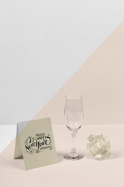 Free New Year Concept Mock-Up Psd