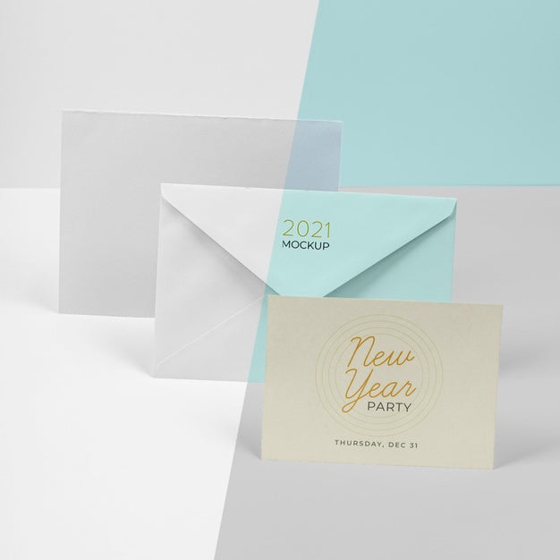 Free New Year Concept Mock-Up Psd