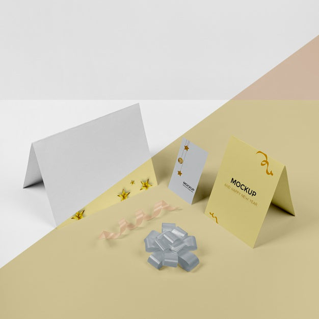 Free New Year Concept Mock-Up Psd