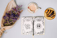 Free Notebook Mockup With Spring Concept Psd