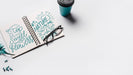 Free Notebook Mockup With Take Away Coffee Cup Psd