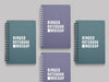 Free Notebook Set Mockup Psd