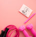 Free Notes Mockup With Fitness Concept Psd