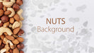 Free Nuts Assortment Mock-Up Background Psd