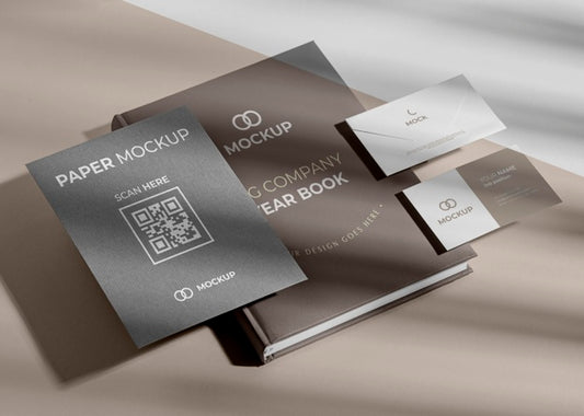Free Office Stationery Mock-Up Psd