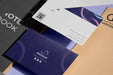 Free Office Stationery Mock-Up With Paper Psd