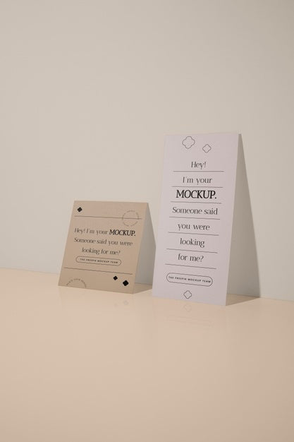 Free Office Stationery Paper Mock-Up Psd