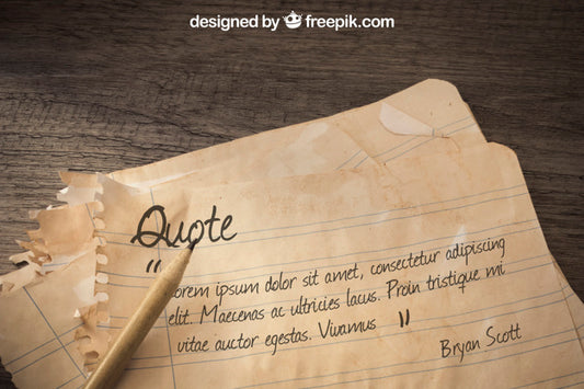 Free Old Paper Mockup With Sailing And Adventure Concept Psd