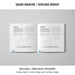 Free Open Square Magazine Or Catalogue Mockup Psd