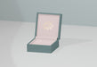 Free Opened And Empty Jewelry Box With Golden Symbol Psd