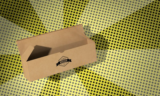 Free Packaging Box Concept Mock-Up Psd