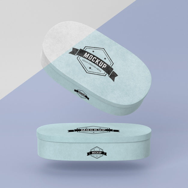 Free Packaging Box Mock-Up Psd