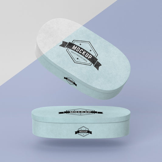 Free Packaging Box Mock-Up Psd