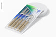 Free Palette Knife Set Mockup, Dropped Psd