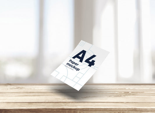 Free Paper A4 Mockup Psd
