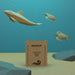 Free Paper Bag And Sea Life Underwater With Mock-Up Psd