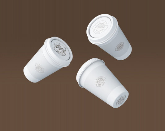 Free Paper Coffee Cup Mockup Psd