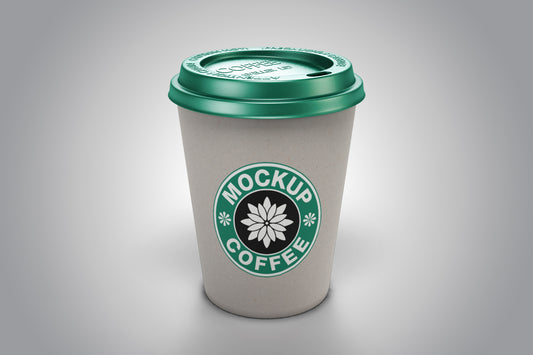 Free Paper Cup Mockup