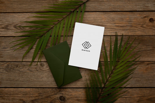 Free Paper Envelope Design Mockup Psd