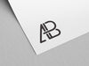 Free Paper Logo Mockup Vol.2