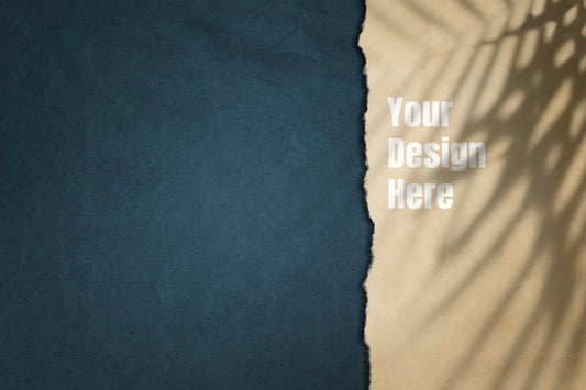 Free Paper Mockup Design Background Psd