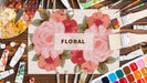 Free Paper Mockup With Artist Concept Psd