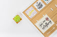 Free Paper Mockup With Tropical Leaves Psd