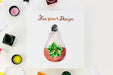 Free Paper Sheet With Realistic Draw And Colorful Pallette Psd