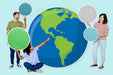Free People And Environmental Conservation Icon