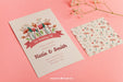 Free Perspective Stationery Wedding Mockup Psd