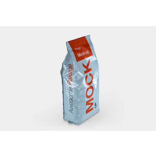 Free Pet Food Bag Mock Up Design Psd