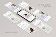 Free Phone And Screen - Ui Ux App Presentation Mockup Psd