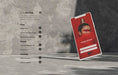 Free Phone Mockup On Concret Wall With Shadow Psd