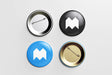 Free Pin Button Mockup