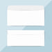 Free Plain Paper Envelope Design Mockup Vector Psd