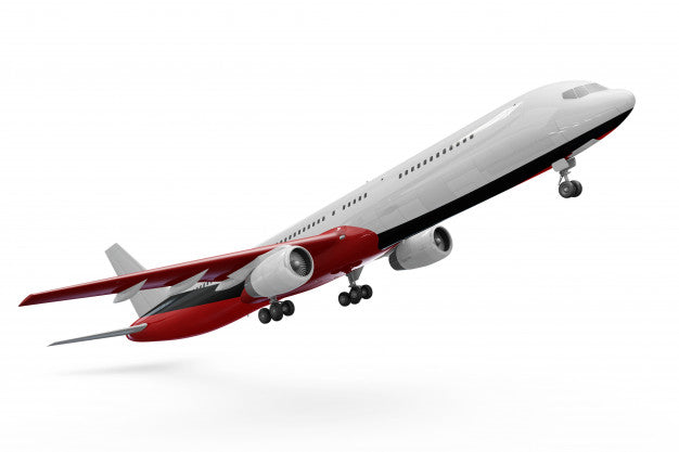 Free Plane Mockup Psd