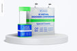 Free Pop Up Straight Stand Mockup, On Surface Psd