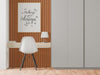 Free Poster Frame In Living Room Mockup Psd