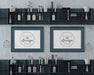 Free Poster Frame In Living Room Mockup Psd