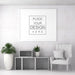 Free Poster Frame In Living Room Psd Mockup Psd